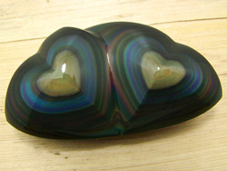 Regenbogenobsidian Heilsteine